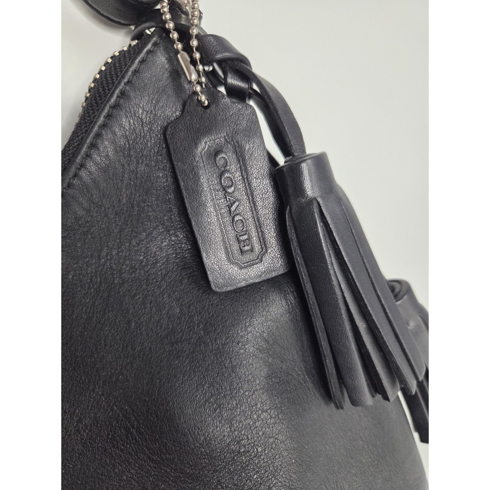 Coach Legacy Courtenay Hobo Black Leather‎ Purse Shoulder Bag 22381 - Picture 4 of 13